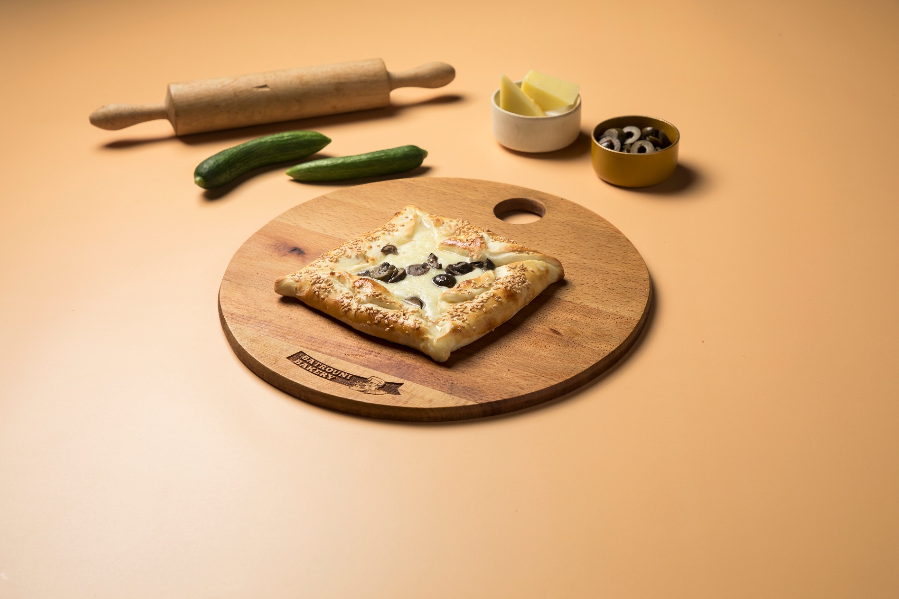 Three Cheese Manoushe