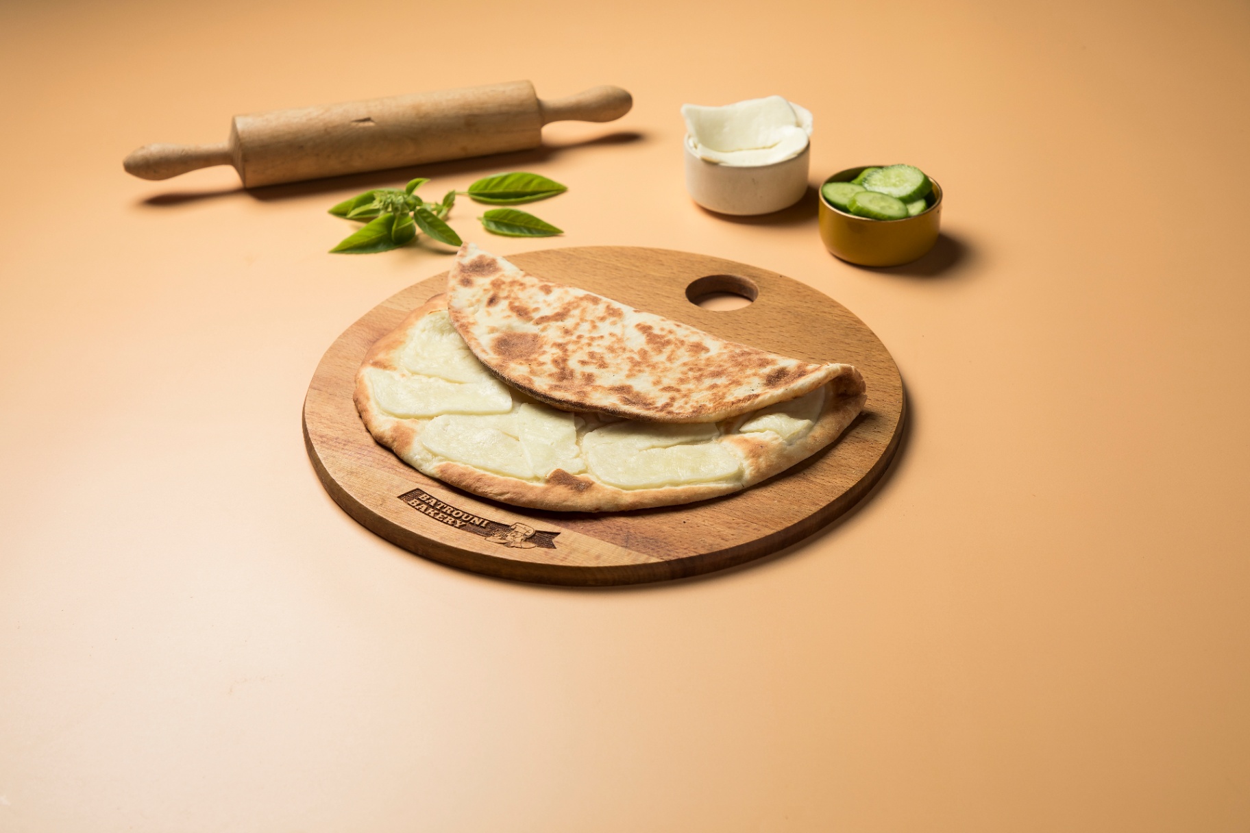 Halloum Cheese Manoushe