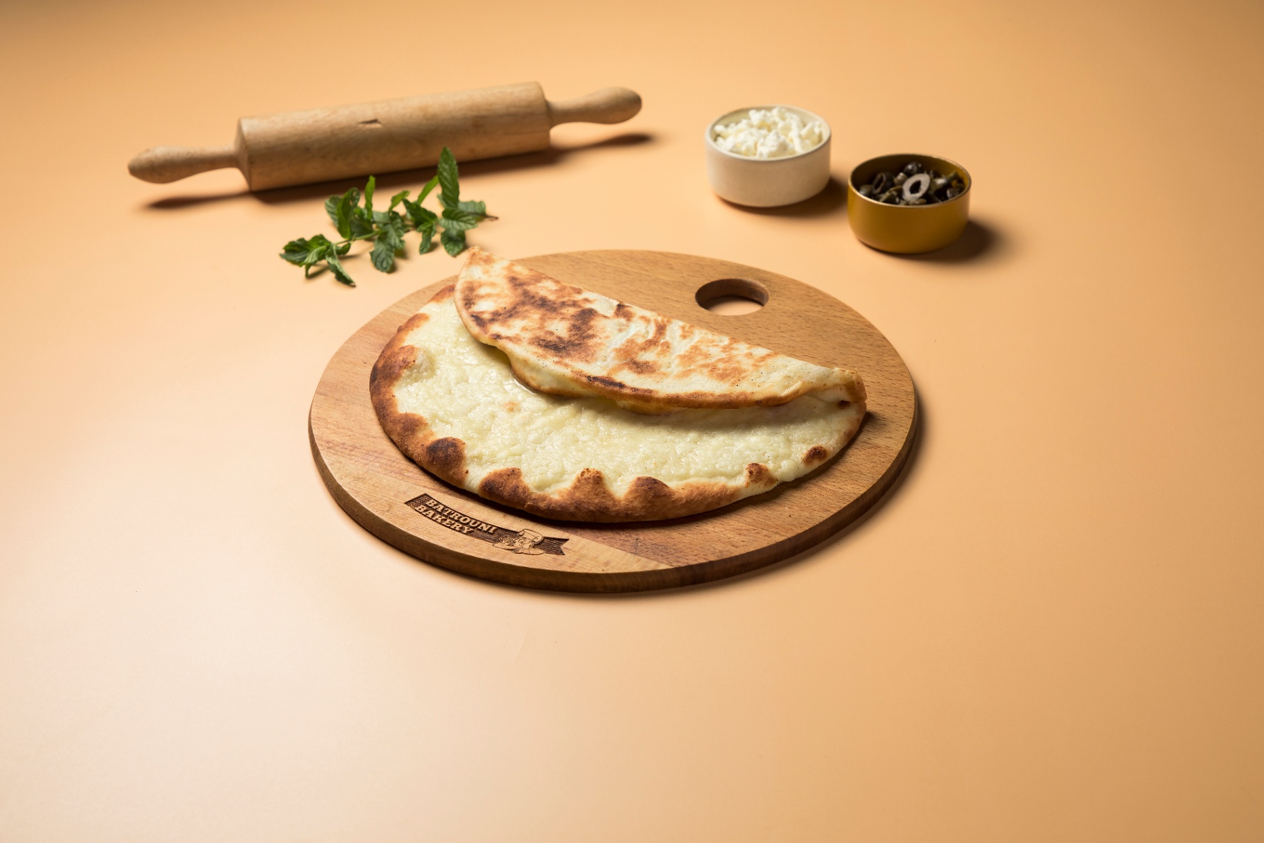 Akkawi Cheese Manoushe