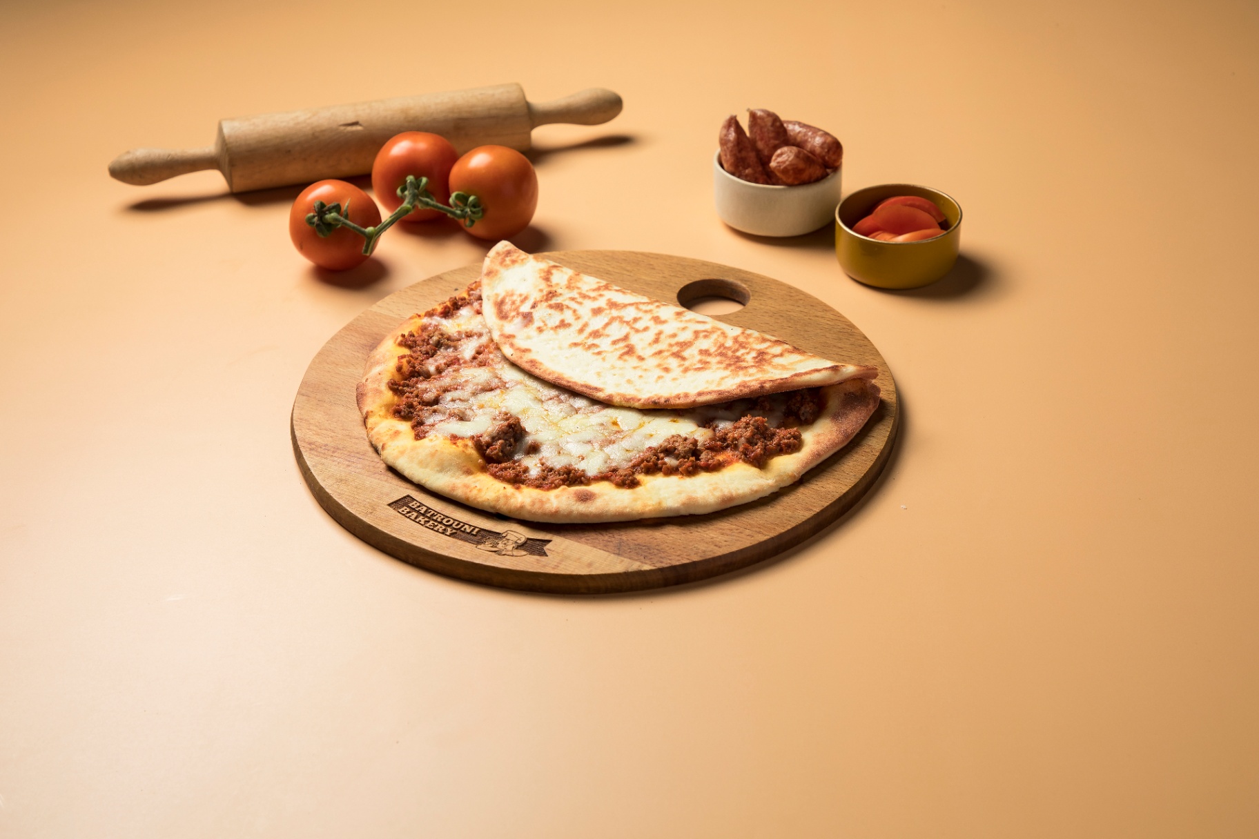 Soujok & Cheese Manoushe